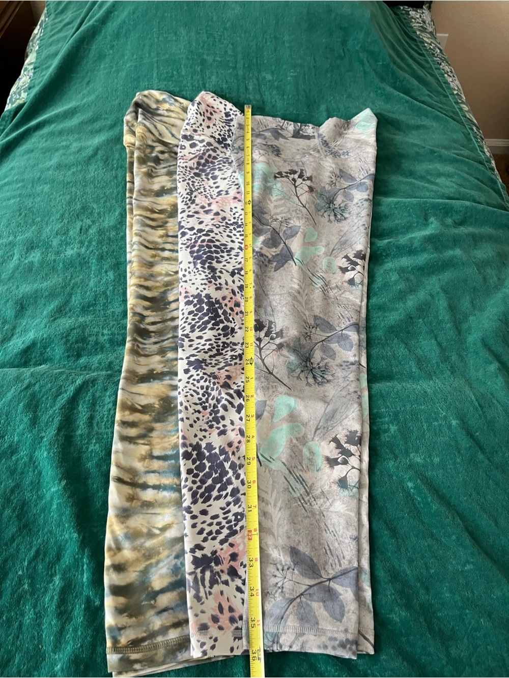Set of Three DYI full length leggings. Small